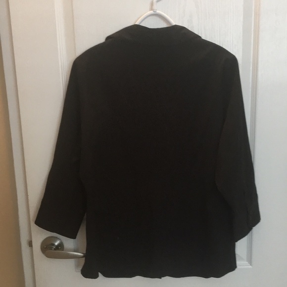 Black stretchy blouse - LauraPlus - Picture 5 of 6
